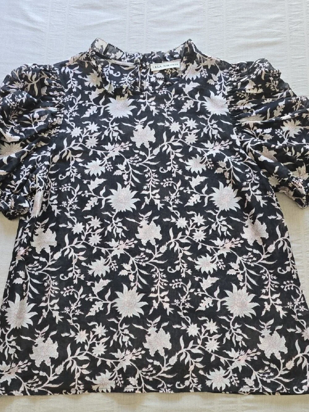 Ulla Johnson Posey Blouse in Midnight Women's Size (See Measurements)